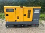 Atlas Copco QAS 60 kVA aggregaat rental! Compact, Ophalen of Verzenden, Zo goed als nieuw, Dieselolie