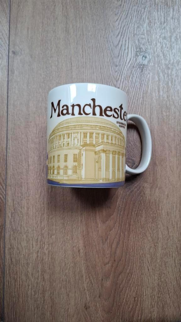 Starbucks Global Icon City Mug - Manchester, Huis en Inrichting, Keuken | Keukenbenodigdheden, Zo goed als nieuw, Ophalen of Verzenden