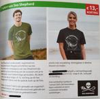 T-shirt van Sea Shepherd € 13,- kortingslink, Overige soorten, Warenhuis- of Winkelbon, Eén persoon
