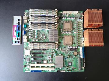 Supermicro X7DWN+ | 2x Intel Xeon E5420 | 24GB RAM beschikbaar voor biedingen