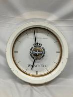 Warsteiner bier klok, wandklok mancave, Ophalen of Verzenden, Zo goed als nieuw, Wandklok