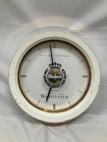 Warsteiner bier klok, wandklok mancave beschikbaar voor biedingen