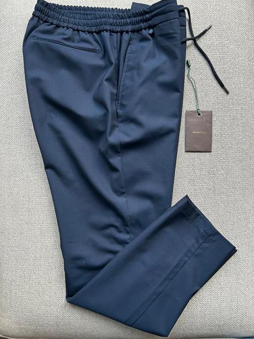 Berwich pantalon /maat 54, Kleding | Heren, Broeken en Pantalons, Zo goed als nieuw, Maat 52/54 (L), Blauw, Verzenden