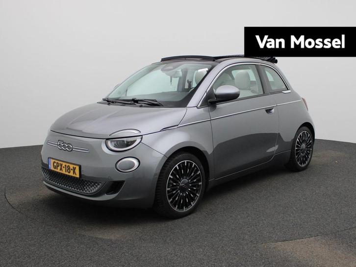 Fiat 500 C La Prima 42 kWh | ACHTERUITRIJCAMERA | STOELVERWA, Auto's, Fiat, Bedrijf, Te koop, 500C, ABS, Achteruitrijcamera, Adaptive Cruise Control