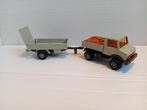 Matchbox Super Kings Unimog K-30 1979 met aanhanger, Hobby en Vrije tijd, Modelauto's | 1:50, Ophalen of Verzenden, Zo goed als nieuw