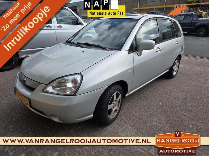 Suzuki Liana 1.3 GLS, trekhaak, 3 eig inruilkoopje!, Auto's, Suzuki, Bedrijf, Te koop, Liana, Airbags, Alarm, Centrale vergrendeling