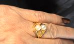 Gouden Vintage ring met parels. 2026/73., Overige kleuren, ., Ophalen of Verzenden, Zo goed als nieuw