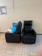 Bioscoopstoelen - Comfortabele Zitplaatsen, Huis en Inrichting, Fauteuils, Ophalen, Gebruikt, 50 tot 75 cm, Leer