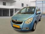 Opel Agila 1.2 Enjoy/ LAAG KM/ TREKHAAK, Voorwielaandrijving, 86 pk, 4 cilinders, Blauw