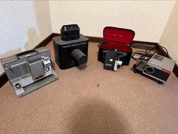 Vintage film apparaten beschikbaar voor biedingen