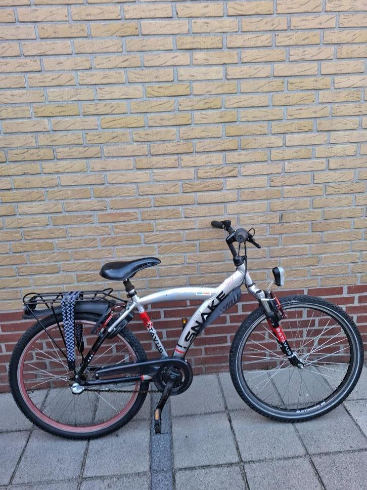 Jongensfiets BATAVUS Snake 44cm/26inch, Fietsen en Brommers, Fietsen | Jongens, Gebruikt, 26 inch of meer, Handrem, Versnellingen