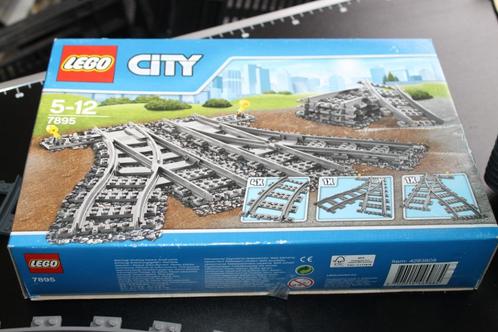 lego uitbreidingset rails wissels 7895, Kinderen en Baby's, Speelgoed | Duplo en Lego, Zo goed als nieuw, Lego, Complete set, Ophalen of Verzenden