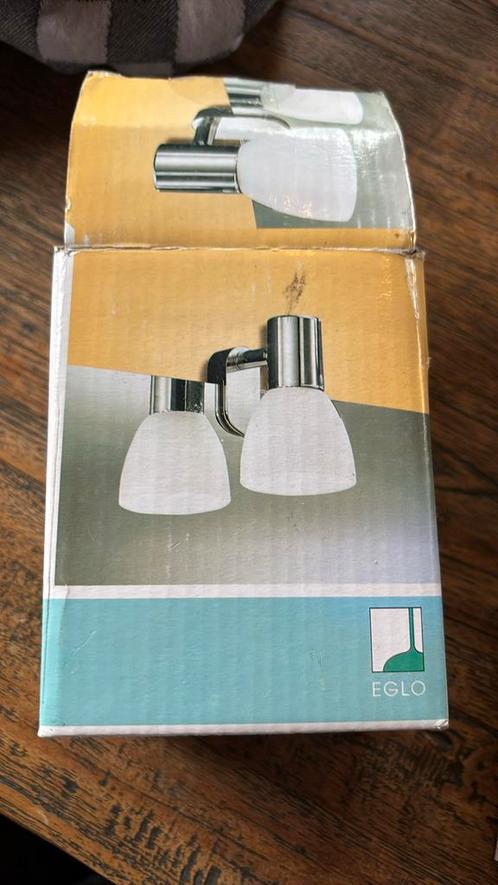 Eglo sticker 85832 badkamer lampje nieuw in doos, Huis en Inrichting, Lampen | Wandlampen, Nieuw, Glas, Verzenden
