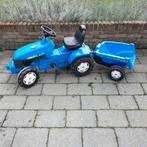 New Holland traptrekker met aanhanger Rolly Toys, Ophalen, Gebruikt, Overige merken, Met kar of aanhanger