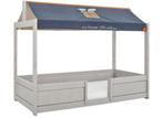 LIFETIME Kidsrooms 4 in 1 Meegroei Bed, Ophalen, 85 tot 100 cm, Zo goed als nieuw, Hoogslaper of Stapelbed