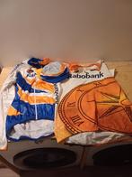 Vintage retro rabobank wieler tenue shirt pet jack maat m, Ophalen of Verzenden, Gebruikt, Kleding