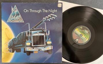 DEF LEPPARD - On through the night ( LP ) beschikbaar voor biedingen