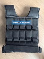 Muscle Power Gewichtsvest 30kg, Sport en Fitness, Fitnessmaterialen, Ophalen, Gebruikt, Armen, Overige typen