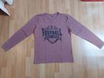 Rood/wit longsleeve *Jean Pascale*, Kleding | Heren, Maat 52/54 (L), Ophalen of Verzenden, Zo goed als nieuw, Jean Pascale