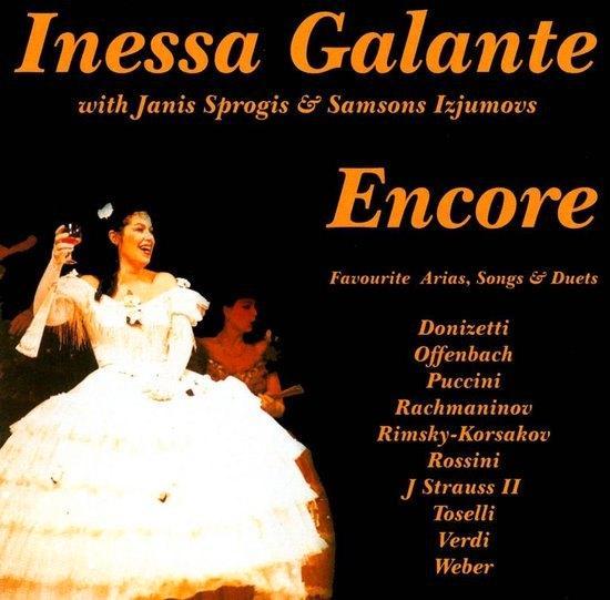 Inessa Galante - Encore, Cd's en Dvd's, Cd's | Klassiek, Zo goed als nieuw, Vocaal, Ophalen of Verzenden
