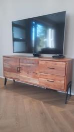 Tv meubel/dressior mangohout, Ophalen, Zo goed als nieuw, 25 tot 50 cm, 100 tot 150 cm