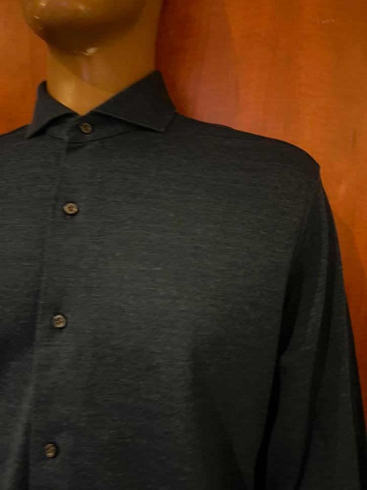 BOGGI overhemd maat XL origineel zgan, Kleding | Heren, Overhemden, Zo goed als nieuw, Halswijdte 43/44 (XL), Blauw, Ophalen of Verzenden