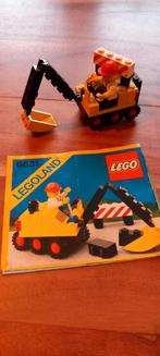 Vintage LEGO Legoland 6631 Graafmachine, Ophalen, Gebruikt, Complete set, Lego