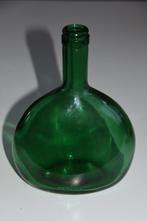 Oude groene Bocksbeutel wijnfles Brocante fles, Antiek en Kunst, Ophalen of Verzenden