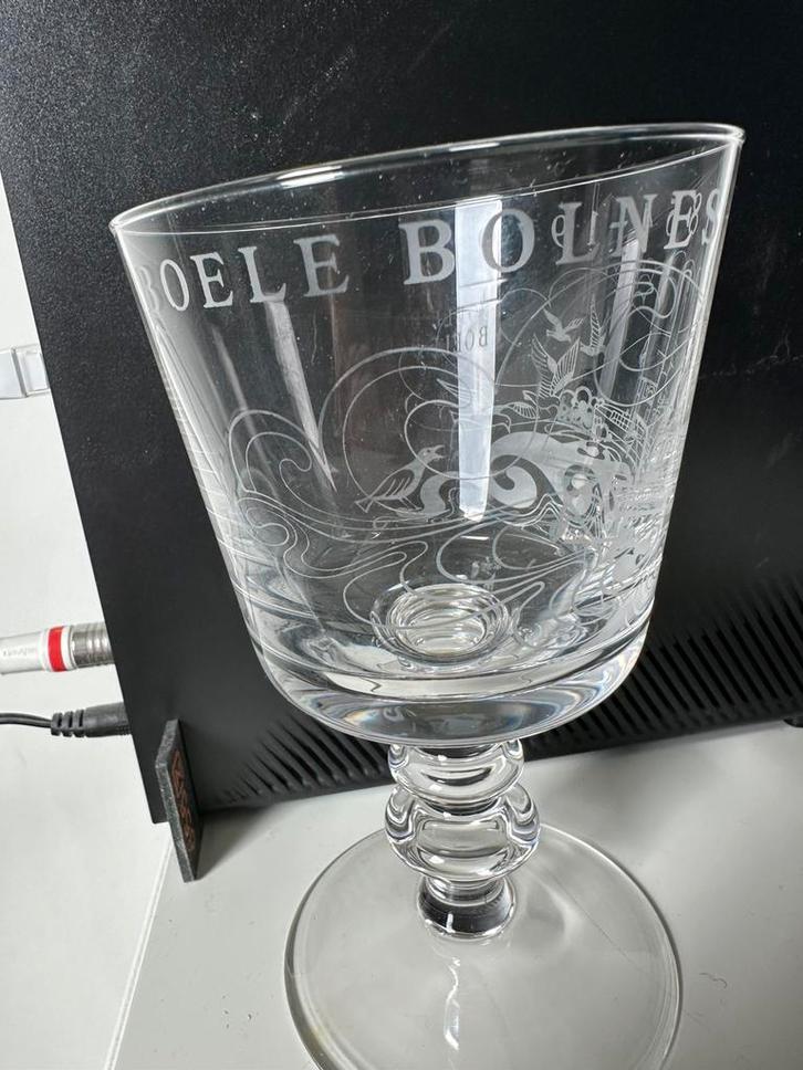 Boele Bolnes Antiek Glas Gegraveerd Schip, Antiek en Kunst, Antiek | Glas en Kristal, Ophalen of Verzenden