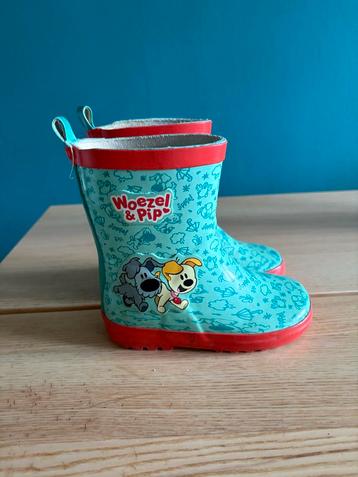 Regenlaarsjes maat 22/23 - Zo goed als nieuw! beschikbaar voor biedingen