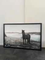 Groot IKEA canvas schilderij - Paarden - 118x78 cm, Huis en Inrichting, Ophalen, 100 tot 125 cm, 75 cm of meer, Print