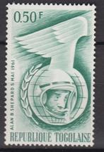 Togo astronaut Alan B. Sheperd, Postzegels en Munten, Overige thema's, Ophalen of Verzenden, Postfris