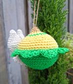 nieuw- kerstbal Tinkerbell ( gehaakt), Verzamelen, Disney, Ophalen of Verzenden, Nieuw