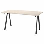 IKEA TROTTEN Bureau met Stalen Poten 160x80cm T.W.V. €129,00, Huis en Inrichting, Bureaus, Ophalen of Verzenden, Nieuw, Bureau