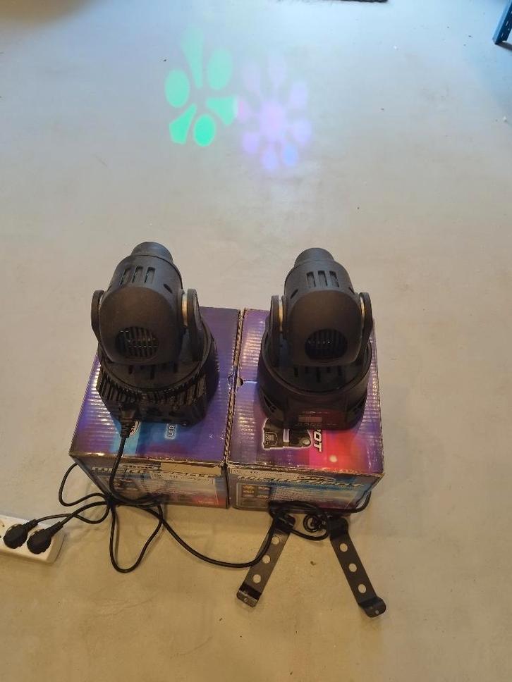 2 showtec microspot moving heads, Muziek en Instrumenten, Licht en Laser, Gebruikt, Licht, Ophalen of Verzenden