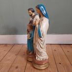 Lucky Vintage Heilige Familie Gipsen Beeld - Brocante Staat, Antiek en Kunst, Ophalen
