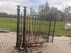 Oude giet - smeedijzeren poort (Opknapper), Ophalen, Gebruikt, 150 tot 200 cm, IJzer