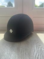 Zwarte Charles Owen cap, Dieren en Toebehoren, Paardrijkleding, Dressuur, Ophalen of Verzenden, Zo goed als nieuw, Dames