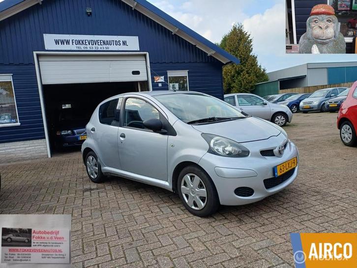 Toyota Aygo 1.0-12V Comfort Garantie, alle inruil mogelijk, Auto's, Toyota, Bedrijf, Te koop, Aygo, ABS, Airbags, Alarm, Centrale vergrendeling
