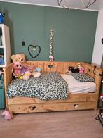 1-persoons bed en kledingkast teab, Kinderen en Baby's, Kinderkamer | Bedden, Ophalen, Gebruikt, 70 tot 85 cm, Lattenbodem