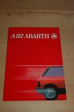 Autobianchi A112 Abarth - Folder - Brochure, Verzenden, Zo goed als nieuw, Overige merken, Abarth