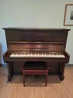 Antieke Scholze piano volledig gerestaureerd, Ophalen, Gebruikt, Bruin, Piano