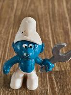 Knutsel smurf met moersleutel, Verzamelen, Smurfen, Ophalen of Verzenden, Zo goed als nieuw, Knutselsmurf, Poppetje, Figuurtje of Knuffel