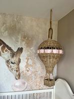 Rieten luchtballon lamp riviera maison, Huis en Inrichting, Lampen | Hanglampen, Overige materialen, 50 tot 75 cm, Ophalen of Verzenden