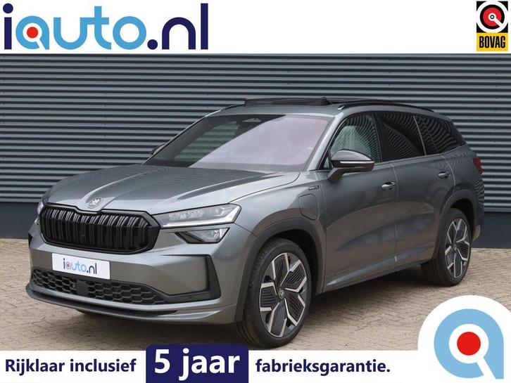 Skoda Kodiaq iV 1.5 TSI PHEV Sportline Pano/Matrix LED/DCC/A, Auto's, Skoda, Bedrijf, Te koop, Kodiaq, ABS, Achteruitrijcamera