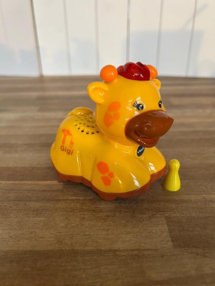 Vtech Zoef Zoef Gigi Giraf, Kinderen en Baby's, Speelgoed | Vtech, Zo goed als nieuw, 6 maanden tot 2 jaar, Ophalen of Verzenden