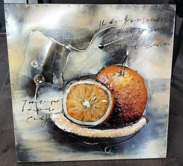 3-d schilderij/kunstwerk van metaal  beschikbaar voor biedingen