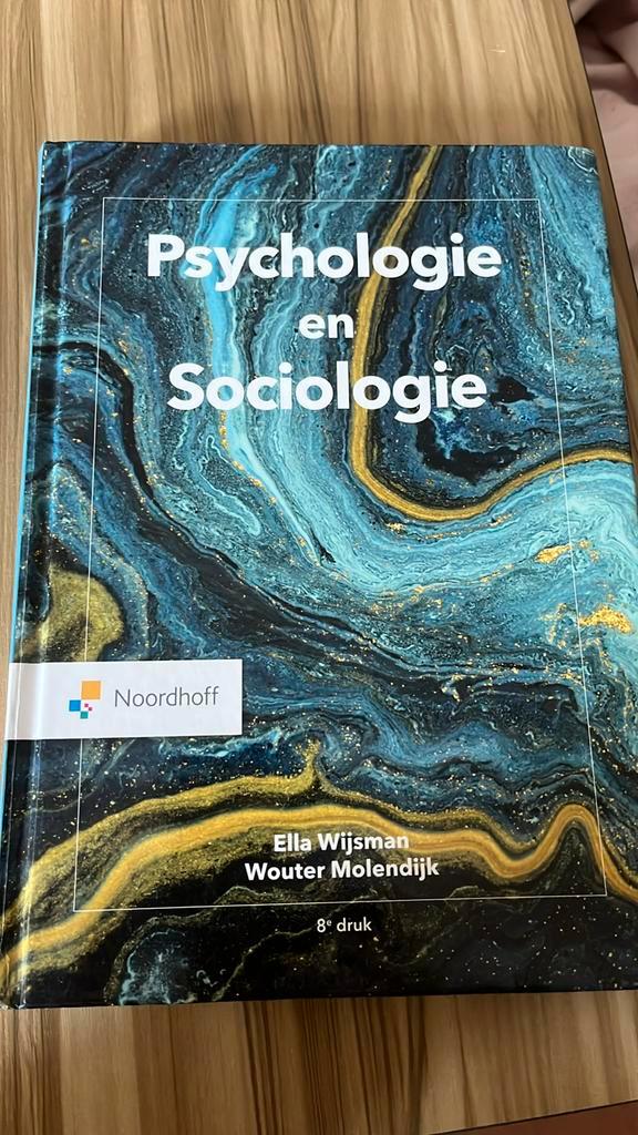 Psychologie en sociologie, Boeken, Studieboeken en Cursussen, Zo goed als nieuw, HBO, Alpha, Ophalen of Verzenden
