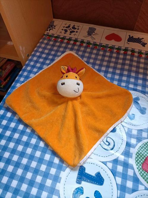 Zetje Zebra knuffeldoekje CZ verzekeringen *, Kinderen en Baby's, Speelgoed | Knuffels en Pluche, Ophalen of Verzenden