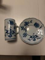 Vintage Blue Danube Kop en Schotel, Ophalen of Verzenden